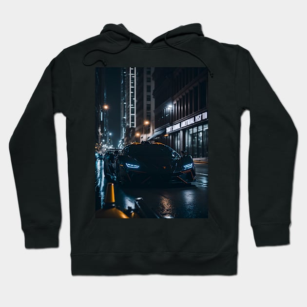 Chicago Night Ride Hoodie by star trek fanart and more